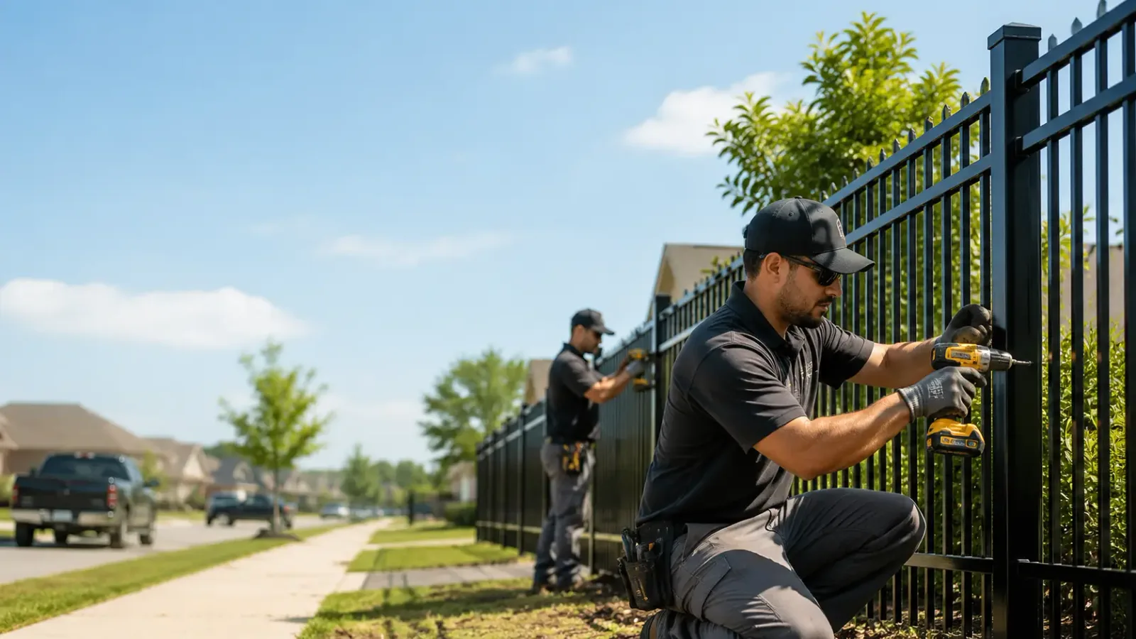 Metal Fence Installation in Splendora, TX